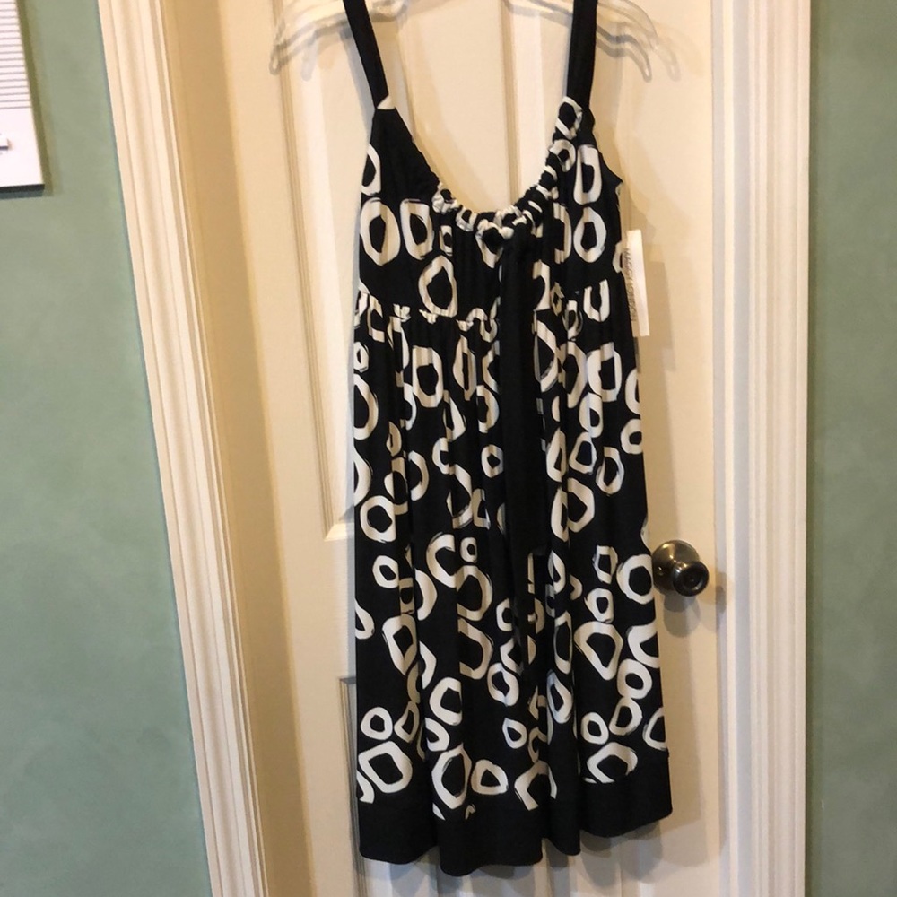 NWT Maggy London Black/white dress Size 12!